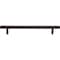 Jeffrey Alexander 160 mm Center-to-Center Brushed Oil Rubbed Bronze Square Dominique Cabinet Bar Pull 845-160DBAC - alternate 4